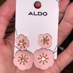 ALDO  white flowers drops earrings Photo 2