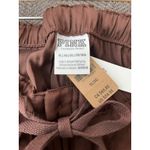 Victoria's Secret PINK Chocolate Kiss Brown Satin Parachute Trousers- XL Photo 8
