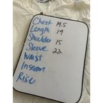 ZARA  Womens Sweater Size M Henley 1/2 Button Long Sleeve Top Linen Blend Cream Photo 4