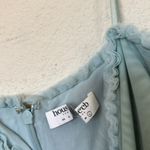 House Of CB House‎ of CB 'Gabriella' Pistachio Ruffled Keyhole Front Gown NWOT size L Photo 6