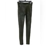 Spanx Faux Leather Sculpting Leggings Olive Green Size SMALL Style 2437 Photo 1