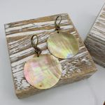 Cookie Lee Vintage  Shell Disc Necklace Set Photo 2