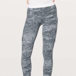 Lululemon Fast & Free Tight Leggings 7/8 Nulux 25" in Area Ice Grey 4 Photo 0