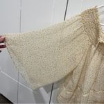 Rebecca Minkoff Casey Off-the-Shoulder Tassel Floral Blouse Photo 4