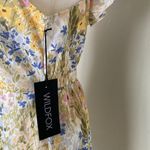 Wildfox Blair Deep V Ruffle Floral Dress BNWT Photo 8