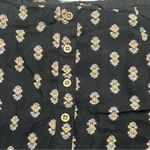 Urban Outfitters  Cooperative Black Button Front Scalloped Mini Skirt Photo 2