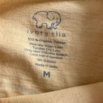 Ivory Ella  Mustard Yellow Long Sleeve T-Shirt Size Medium Photo 3