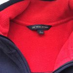 Brooks Brothers  Navy Fleece 1/4 Zipper Sweater Photo 3
