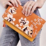 Rachel Pally  Floral Reversible Fold Over Clutch Photo 0