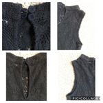 Free People crochet lace knit top sz M Photo 6