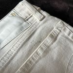 R13  Kate Mid-Rise Skinny Jeans in Rinsed White Gray Splatter Size 26 NWOT Photo 3