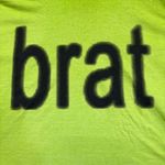 Charli XCX Brat Hyperpop Album Oversized T-Shirt Size Extra Large Photo 1