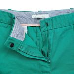 Sandro Shorts Womens 14 Green Chino Flat Front Preppy Photo 2
