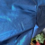 Metallic Blue‎ Biker Shorts Blue Photo 3