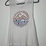 Stagecoach 2017 Country Music Festival White Sleeveless Tanktop S Photo 0