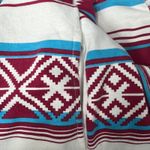 Truly Madly Deeply  Aztec Print Bohemian Long Sleeve Women's Sweater/Top Size XS Photo 3