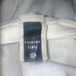 Cream White European Culture Forever Italy Long Sleeve Shirt Photo 12