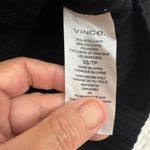 Vince Scoop Neck Ribbed Wool Blend Black Sweater Dress Size XS Photo 12