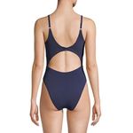 Robin Piccone New.  navy one piece. Size 8. Retails $168 Photo 2