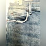 MOTHER Denim The Fly Cut Stunner Ankle Fray Jeans Night Sz 27 – Brand New Blue Photo 7