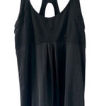 Old Navy  Black Tank Top Medium Racerback Loose Fit activewear women's workout Photo 0