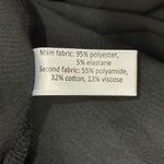 Eloquii Lace Panel Long Sleeve Blouse Womens Size 22 Black Sheer Dressy Photo 8