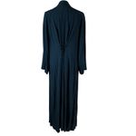 Savage X Fenty Black Textured Long Robe Duster Lounge Wear Relaxed Fit XL Photo 3
