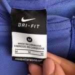 Nike  Dri-Fit Purple Moto‎ Style Zipper Sweater Photo 4