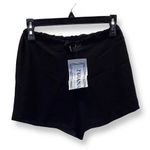 Zuliana Size M/L Black Waist Tie Shorts. Made in USA. New with Tags Photo 0