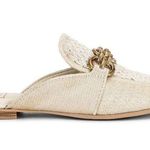 Dolce Vita Solina Loafers in Ivory 6 with box Womens Slides Mules Shoes Gold Photo 4