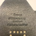 Women’s Enmon Black Leather Tooled Cross Medium Belt. 2733 Photo 5