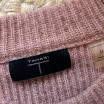 T Tahari  knit pink sweater m Photo 3