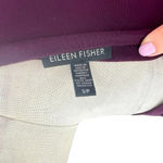 Eileen Fisher ‎ Purple Viscose Jersey Long Sleeve Top Size Small Photo 7