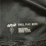 Aerie Chill Play Move Black Leggings with Side Slits Small Photo 2