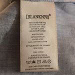 BLANK NYC Blank‎ NYC Perfect Strangers Lace Trim Linen Tank NWT Size Large Photo 10