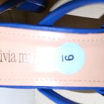 Olivia Miller  Blueberry Square Toes Slides Sandals 9 Photo 4