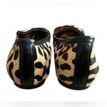 Me Too  Leopard Haircalf Pointed Toe Flats Genuine Cow Hair Loafers Comfort Sz 8 Photo 4
