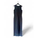 CAbi Black Zip Front Sleeveless Jumpsuit Size 12 Photo 5