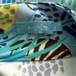 J. McLaughlin  Gardenia Dress Small Blue Multi Equine Garden Catalina Cloth Zebra Photo 5