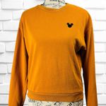 H&M Divided by Women’s XS Disney’s Mickey Mouse Mustard Yellow Sweatshirt • GUC Photo 0