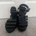 Qupid 🍊 chunky strappy black heels🍊 Photo 3