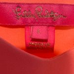 Lilly Pulitzer  Pink Nadia V-Neck Camisole - Wide Straps L Photo 3