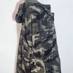 Love Tree Green Camo Zip-Up Hoodie Jacket Size Medium Camouflage Jacket Photo 4