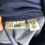 L.L. Bean Oversized Cowl Neck Short Sleeve Sweatshirt Blue Size undefined Photo 5