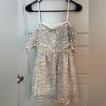 Francesca's Francesca’s White Lace Dress Photo 2