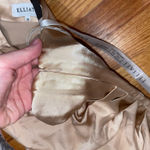 Elliatt NWT  gold one shoulder midi dress Photo 3