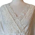 Soft Surroundings  Maxi Dress White Cotton Lace Boho Romantic Womens Size Small Photo 7