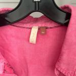 Pilcro Anthropologie  Boyfriend Buttondown Pink size L Photo 6