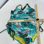 Athleta ‎ One Piece Womens 34B 32C Blue White Floral Haiku Swim Dress Swimsuit Photo 5