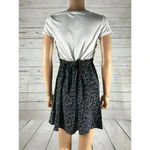 Bailey blue  Short Sleeve Cinched Waist Dress, NWT, MEDIUM Photo 2